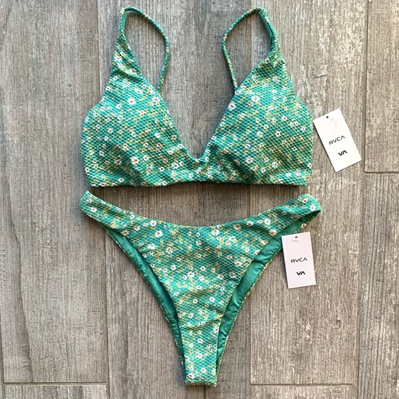 🔥🔥RVCA - SWEET ESCAPE TRILET SKIMPY BIKINI SET🔥🔥 - Picture 3 of 8